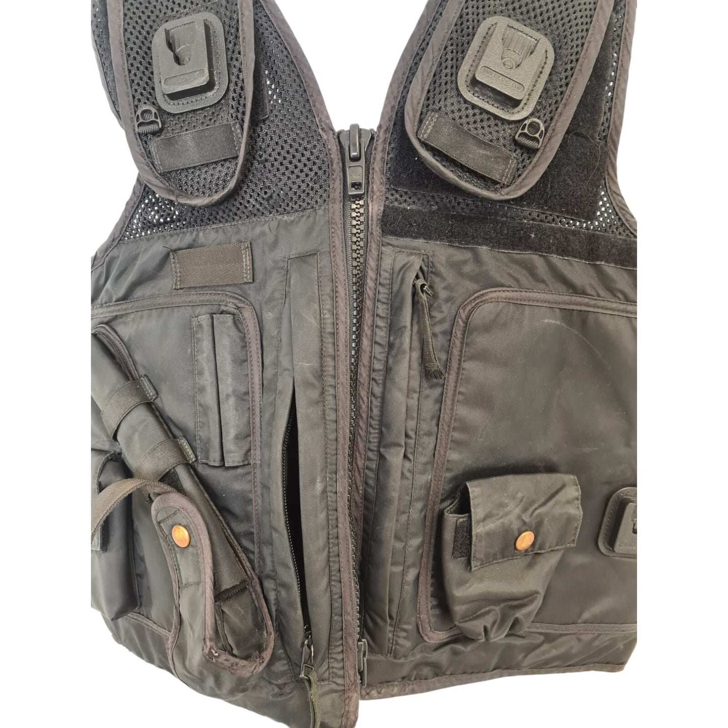 Mehler Vario System Vest Tactical Black Utility Small Integrated Pouches Police