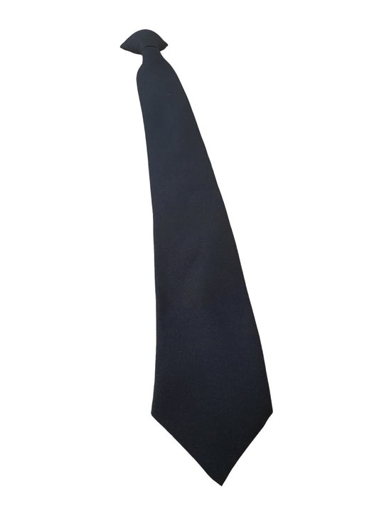 Police Clip on Tie Bundle x10 Ex Police Black Uniform Security Workwear Dress Up