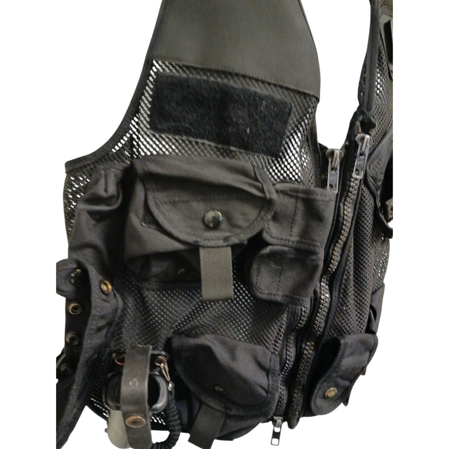 PWL Tactical Vest Integrated Pouches Medium Airsoft Klickfast Security Police
