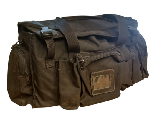 Niton Tactical Police Holdall Equipment Bag Multi Compartment Overnight Black