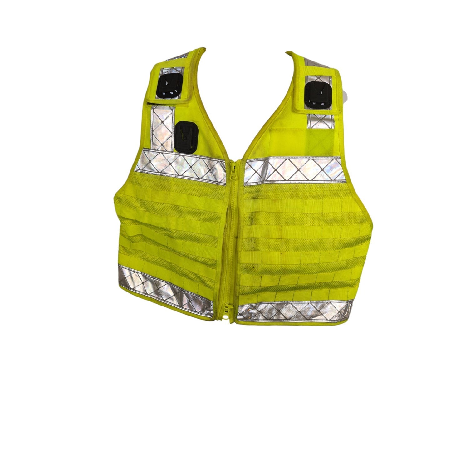 Protec Molle Vest Hi Vis Hi Viz Tactical Ex Police Klickfast Docks Security