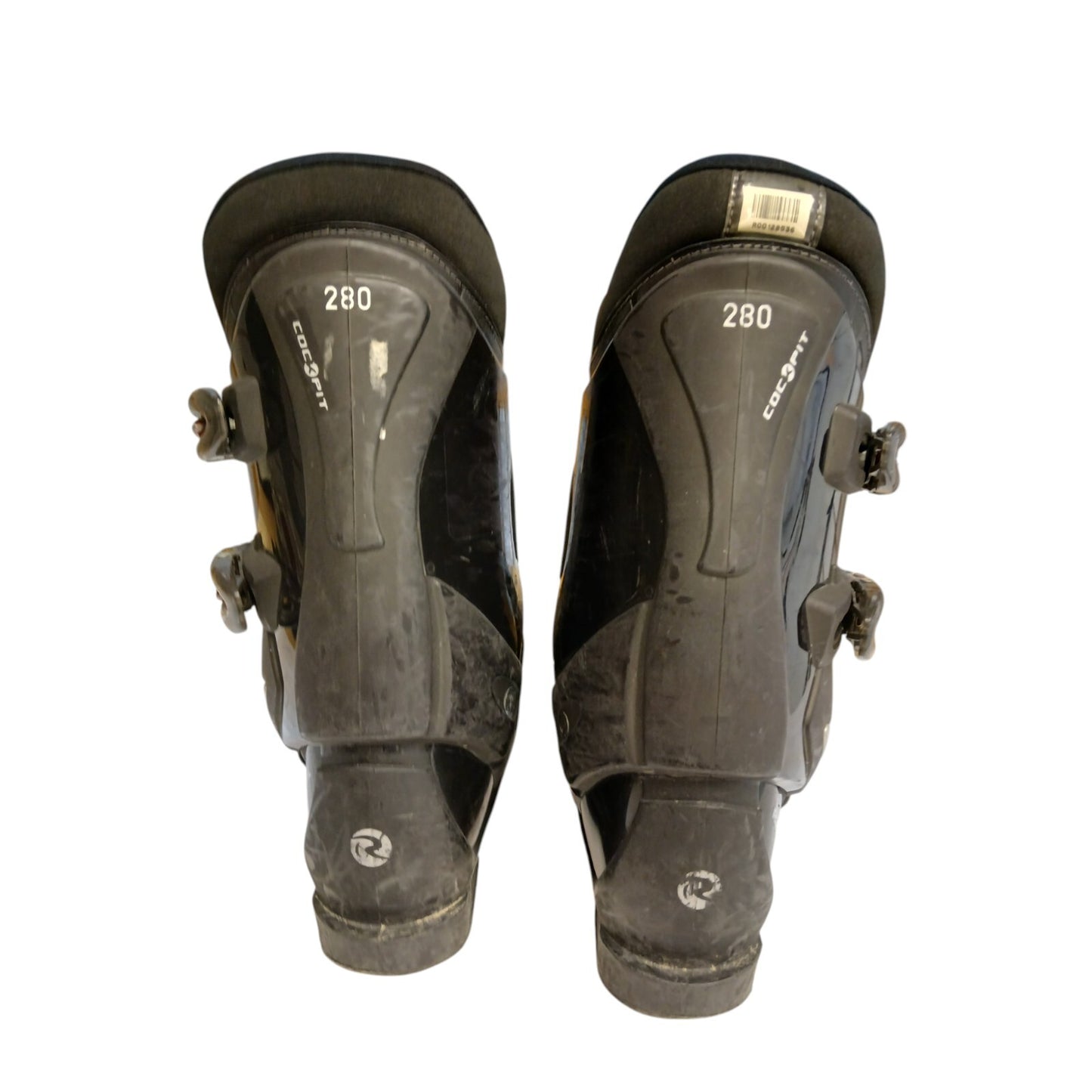 Rossignol Cockpit Ski Boots Black Red Winter Sports 9.5 280mm Skiing Snow Boot