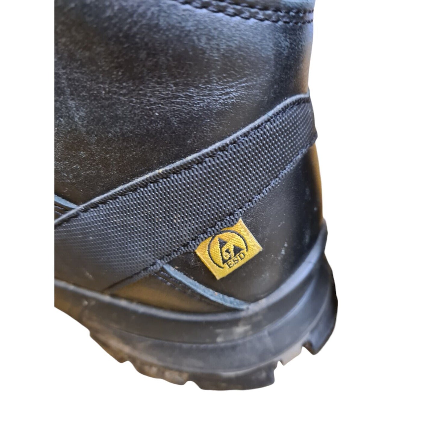 Haix Black Eagle Boots Gore-Tex Steel Mid Safety Size 5 Police Security Workwear
