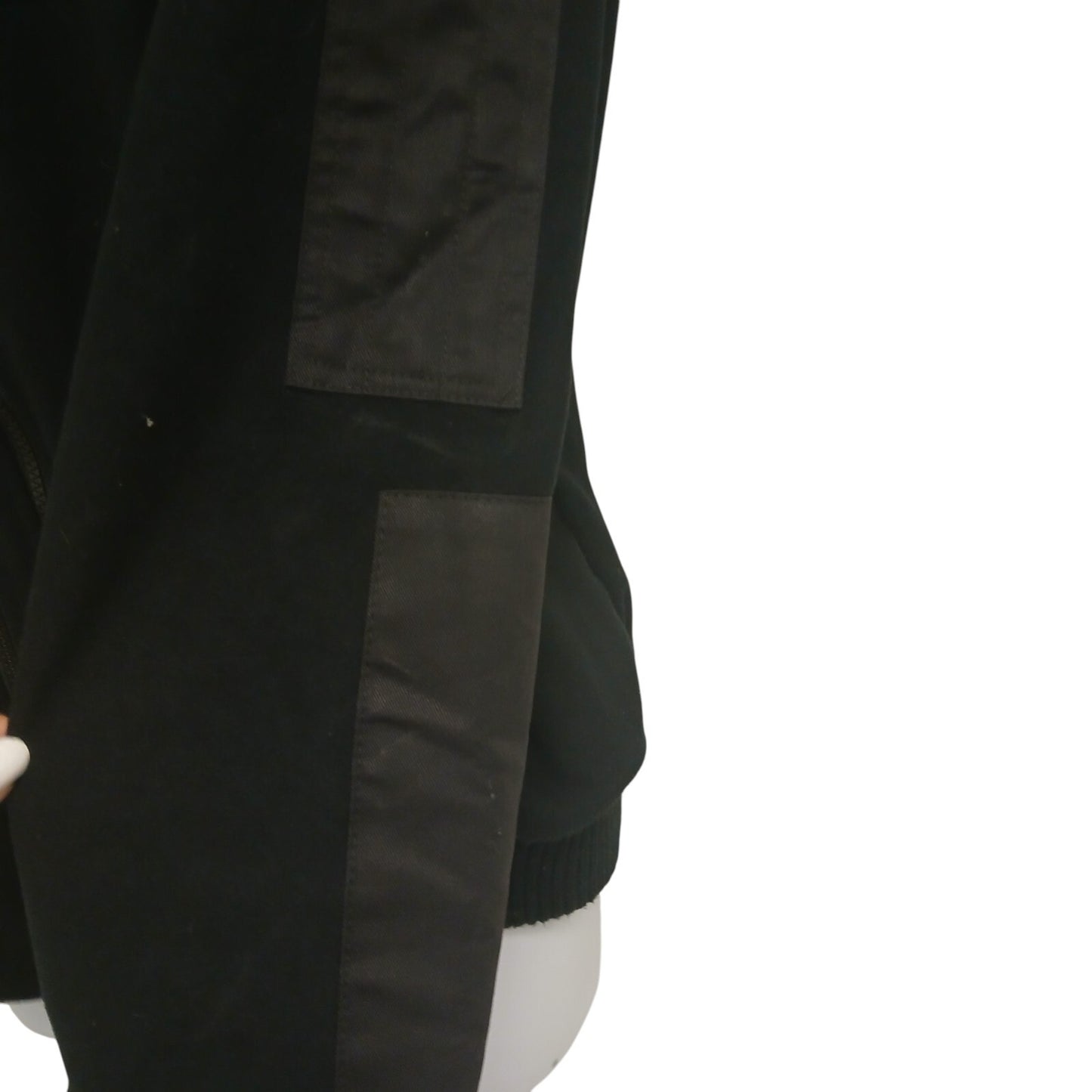 Fleece Jacket Police Checked Reflect Klickfast Black Security Cosalt Bomber Coat