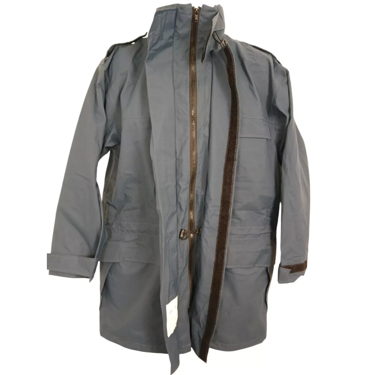 RAF Wet Weather Jacket Waterproof Goretex Navy Blue Parka Lined Coat MVP Army