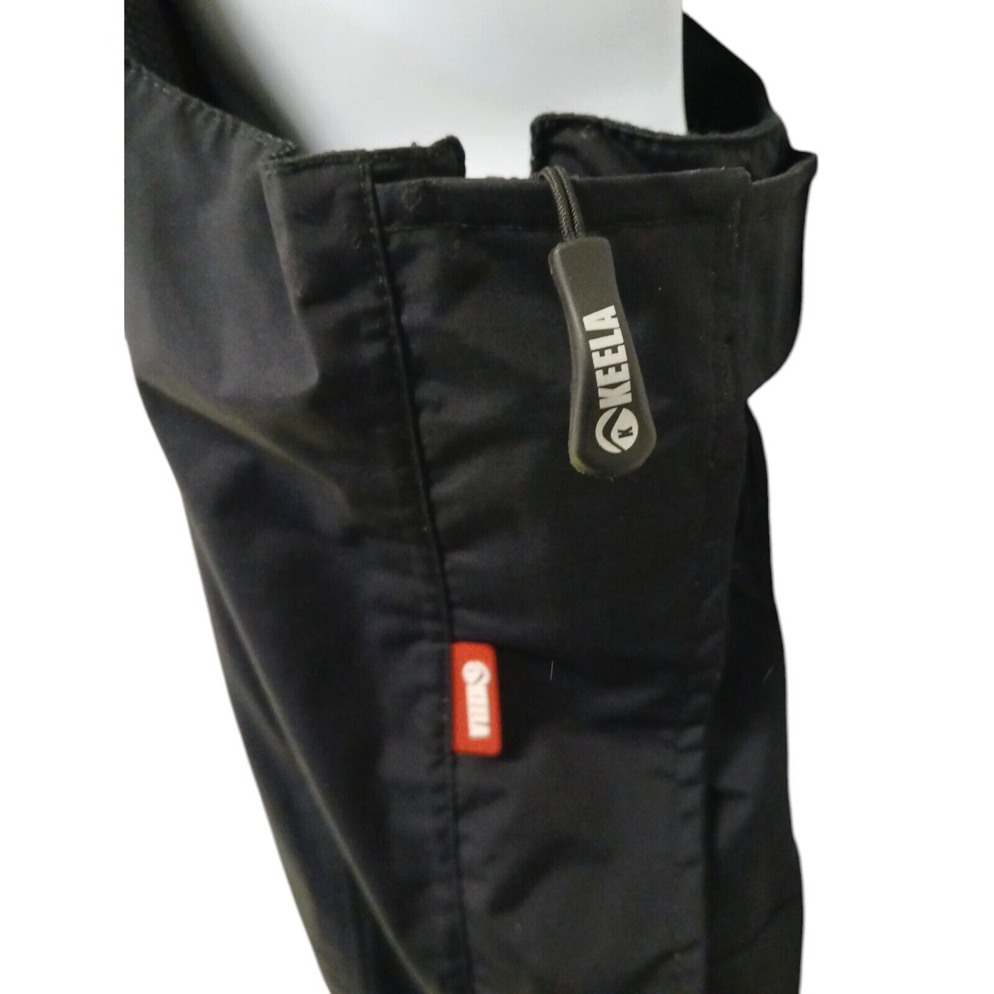 Keela Munro Salopette Waterproof Trousers Ex Police Black XL Short Mens Hiking