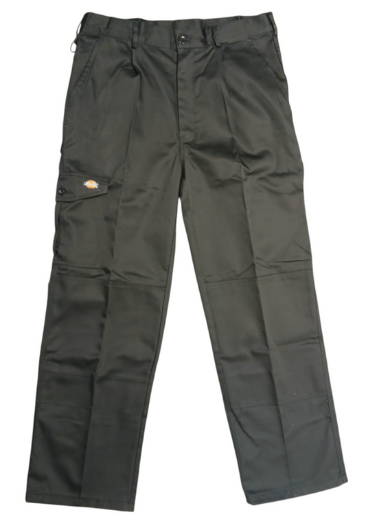 Dickies Work Trousers Work Pants Redhawk Super Cargo Pockets Black WD884