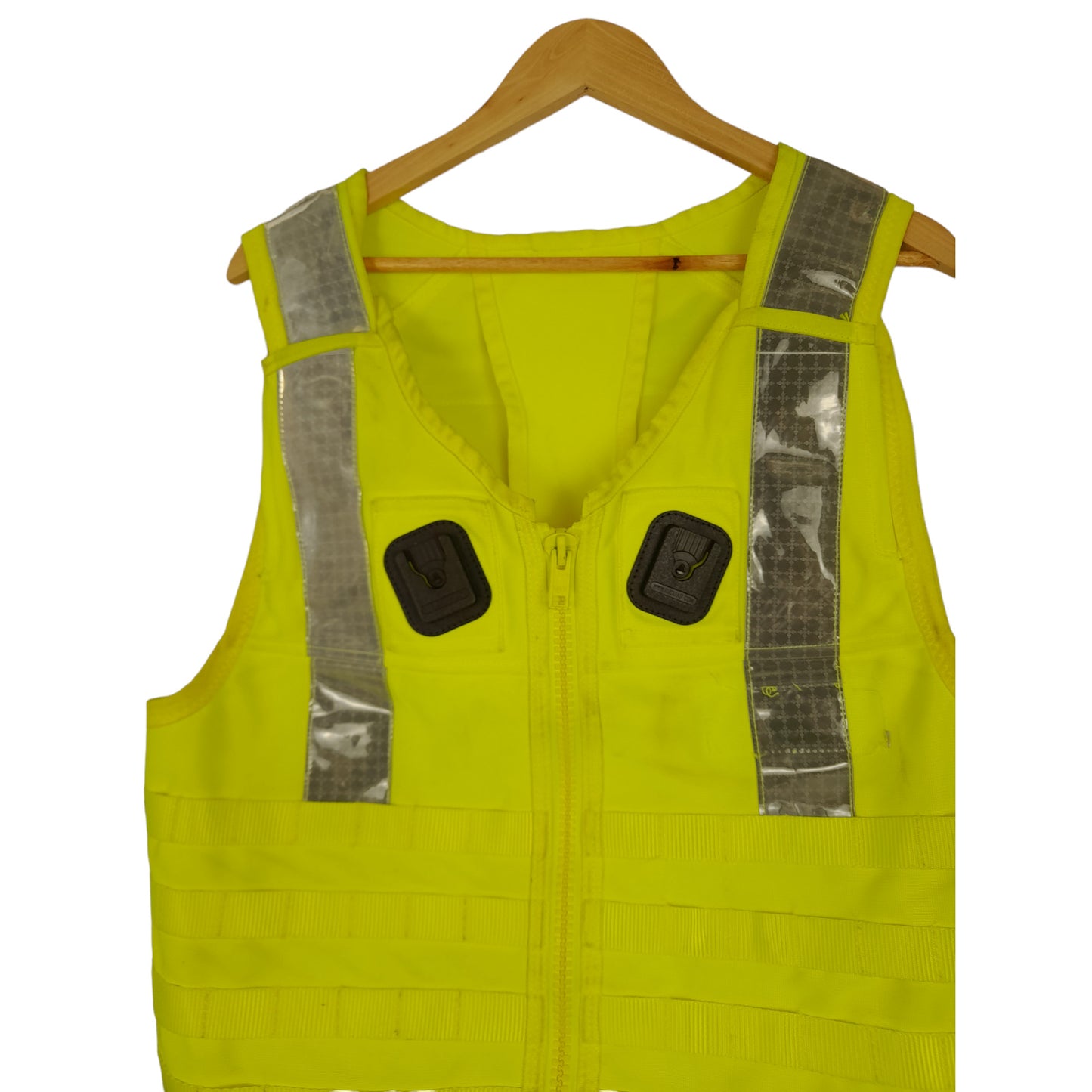 Yaffy Molle Tactical Vest Utility Hi Vis Security Protection Police Model 1016