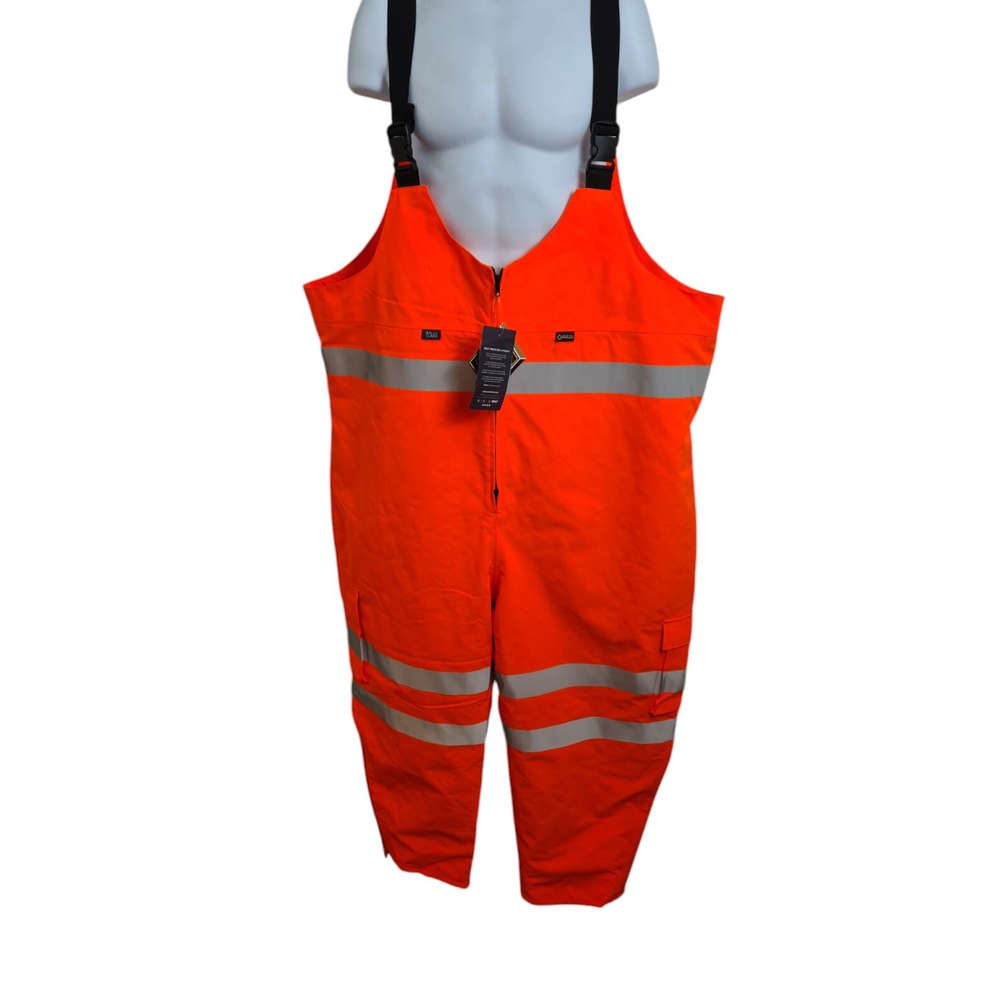 Ballyclare Goretex Waterproof Salopettes Hi Vis Hi Viz Thermal Construction