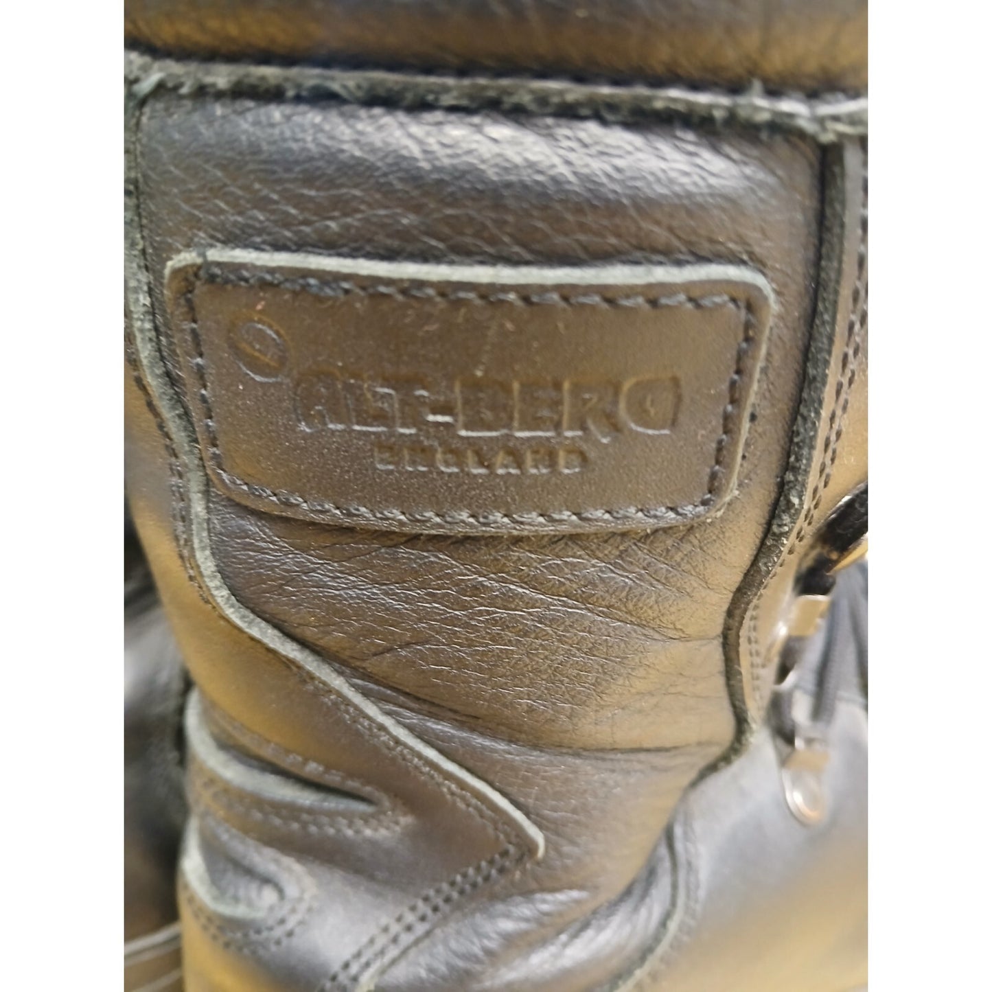 Altberg Peacekeeper P3 Boots Safety Aqua Black Leather Ex Police Security Size 6