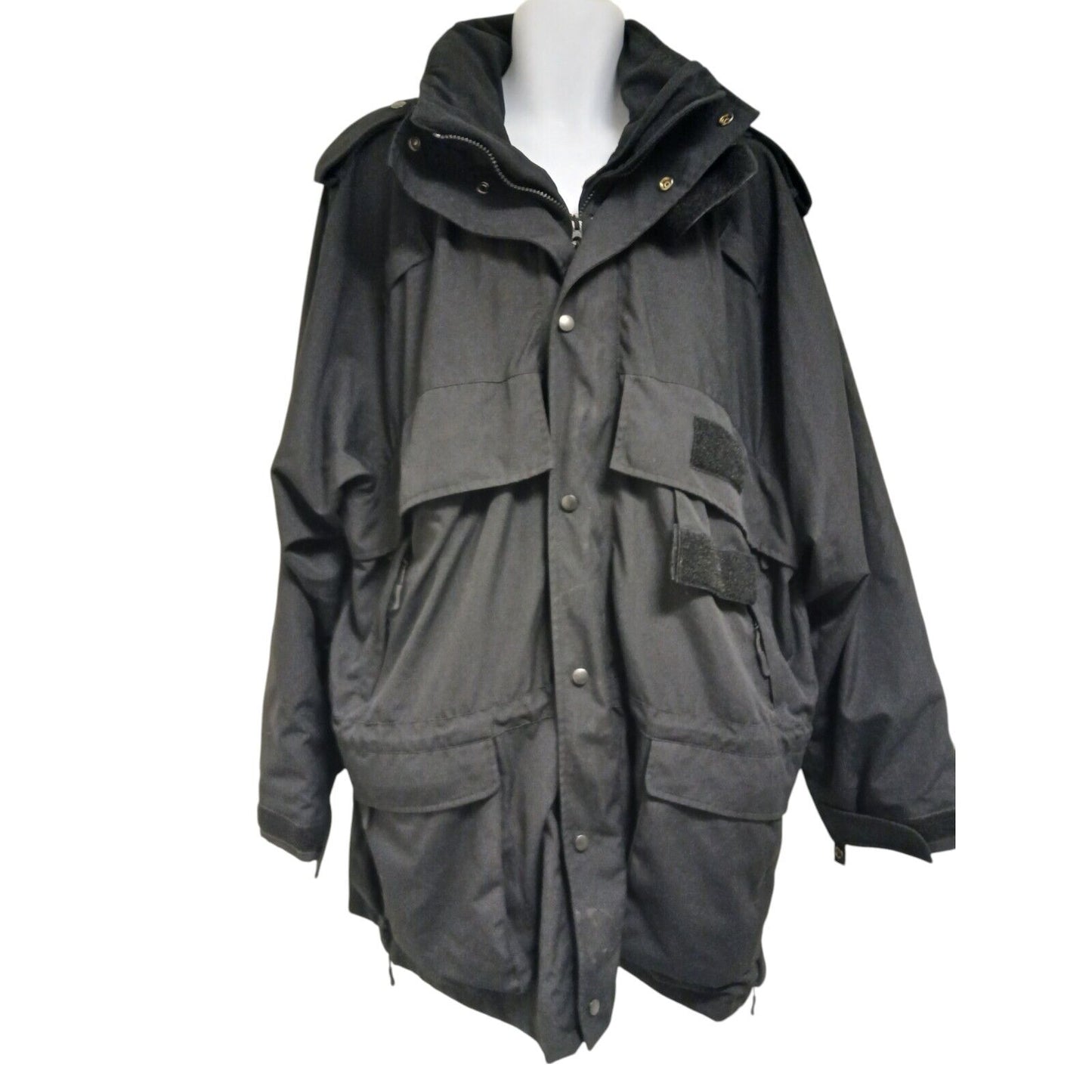 Cooneen Defence Jacket 3/4 Length Waterproof Coat Ex Police Security Black XL