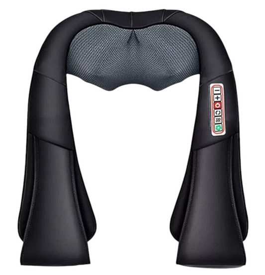 Electric Shiatsu Back Massager Neck Shoulder Heat Kneading Body Car Home Heated