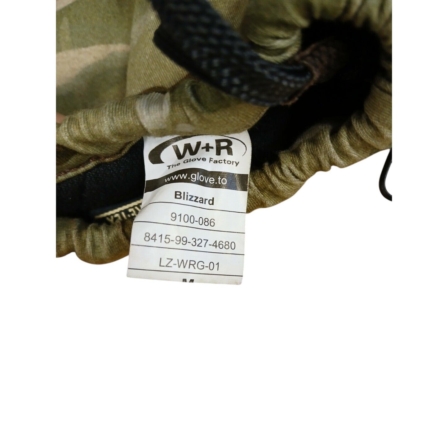 British Army Blizzard Mittens Goretex Mitts MTP Leather Palmed Camo Gloves