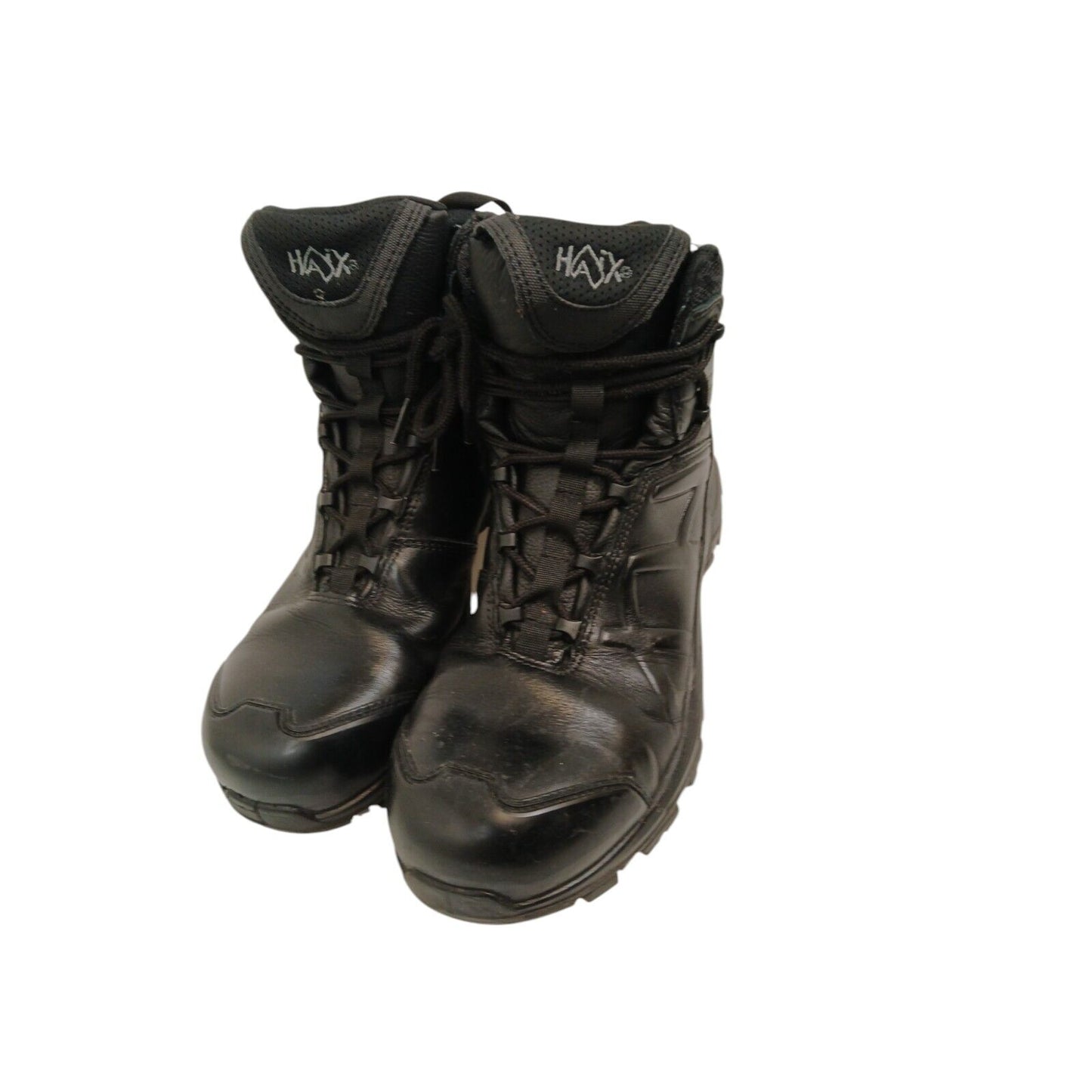 Haix Black Eagle Boots Goretex Steel Mid Safety Size 7 Police Security Workwear