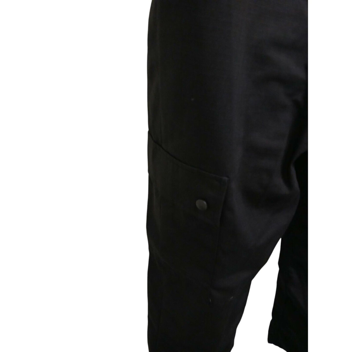 Ripstop Cargo Combat Work Trousers Black Ex Police Mens Tactical UniformSecurity