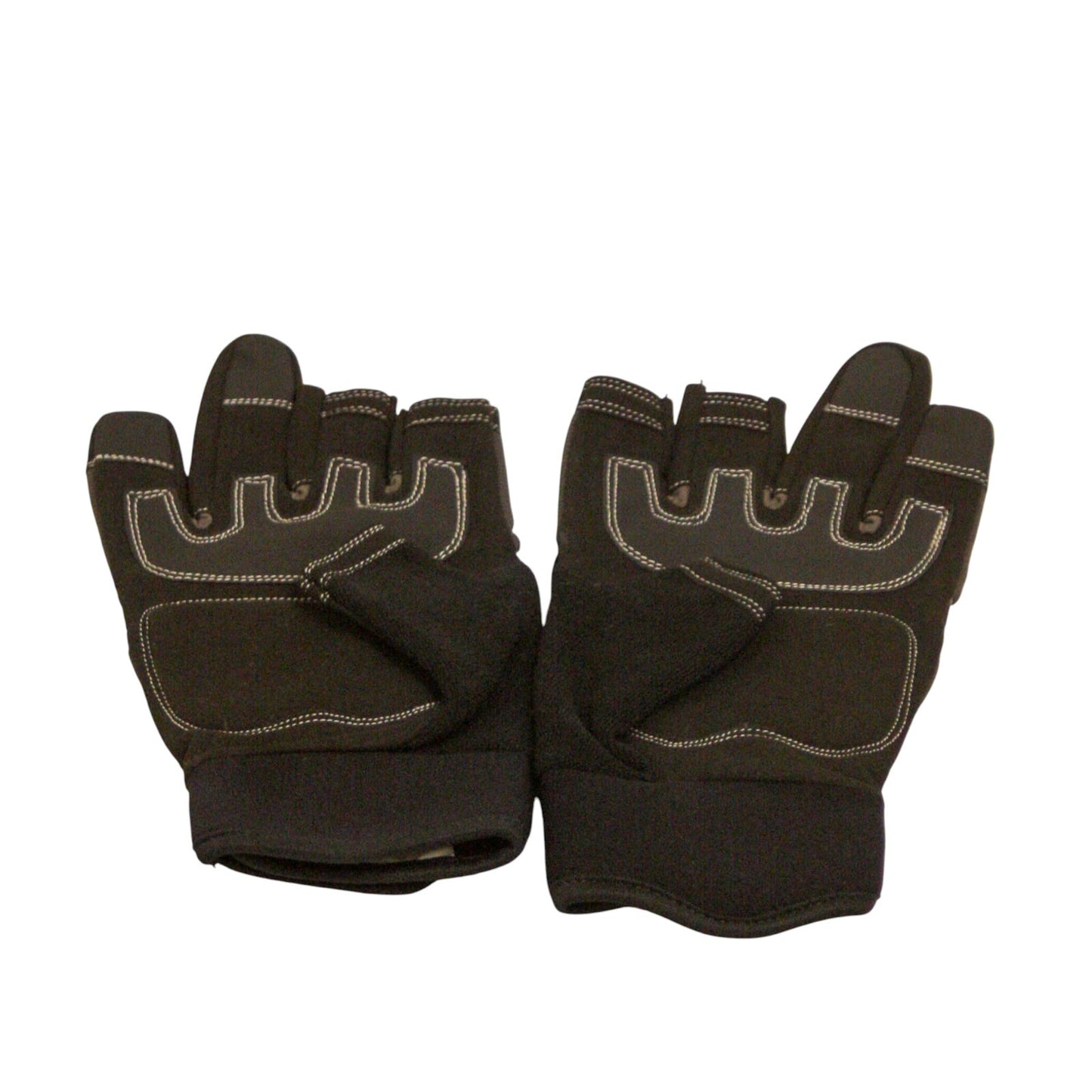 Ulti-Mecx Mechanics Gloves Mechanical Risk Safety Half Fingerless KM Series