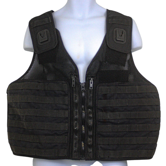 Molle Black Tactical Vest XXL B Grade Klickfast Security Ex Police Dog Handler