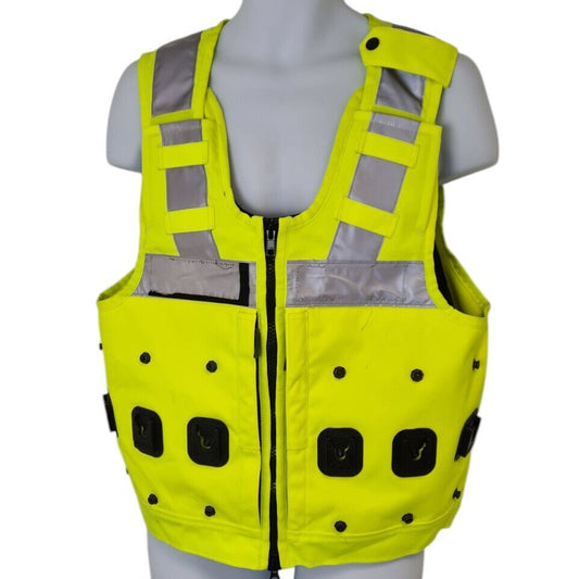 Hawk Ballistic Cover Vest Tactical Hi Viz KlickFast Security Hi Vis Police 4/XL