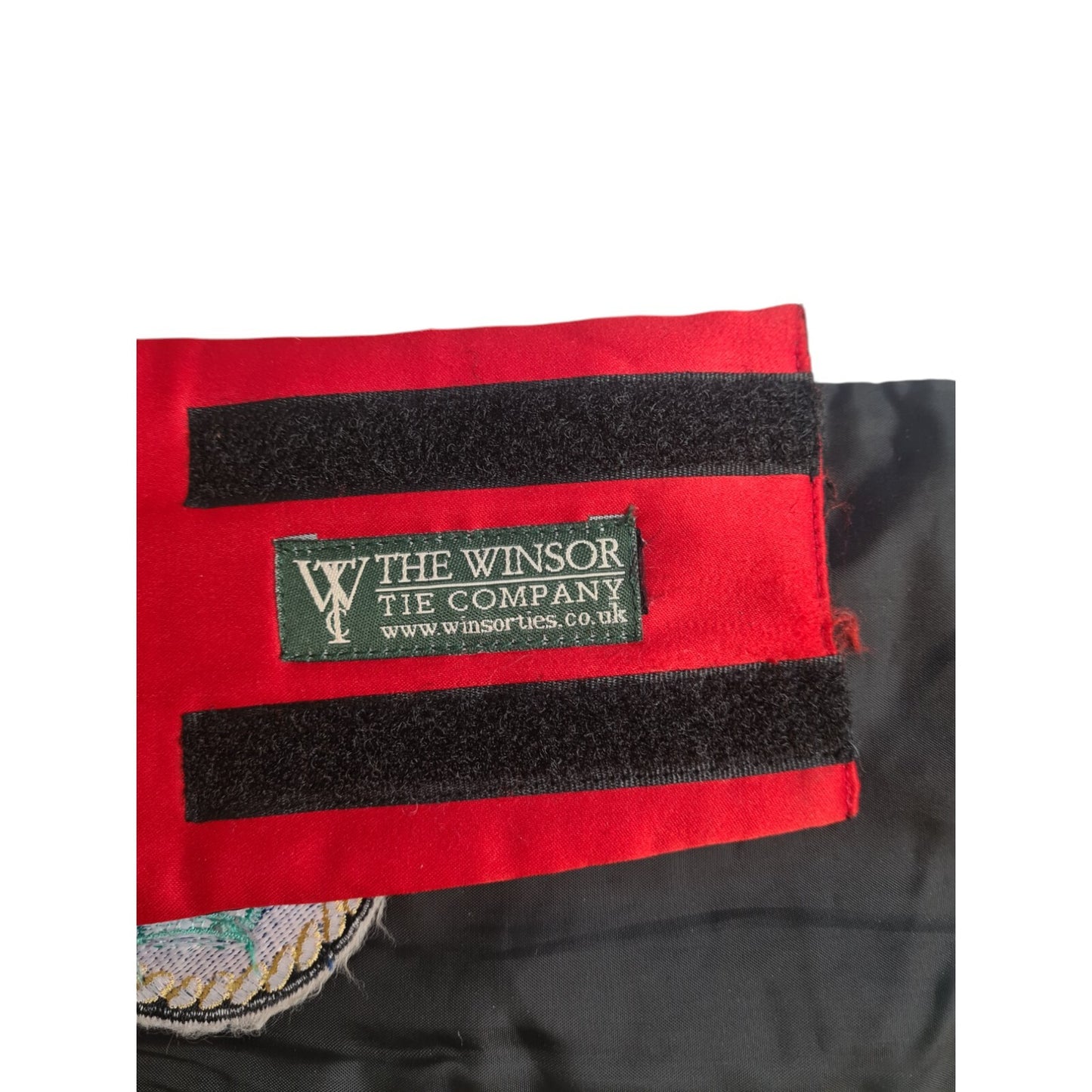 HMS Cunningham Red Cummerbund Military Issue Mess Dress Waist 34 Collector Film