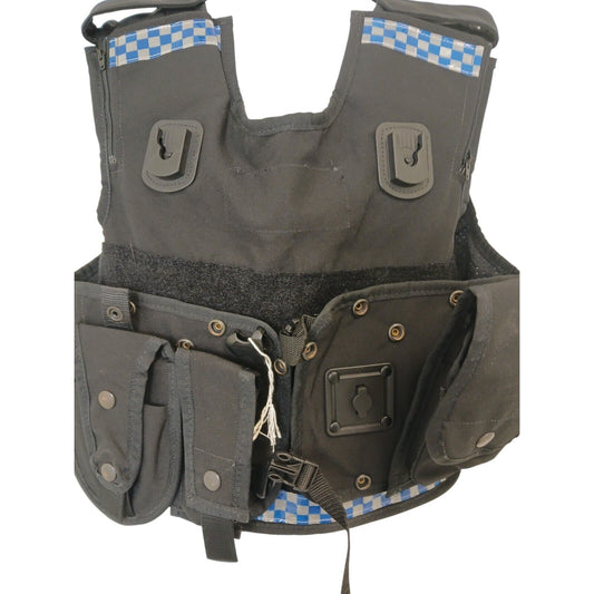 Aegis Stab Vest Ballistic Body Armour Cover Black Buddy-Lok Police Female 56C