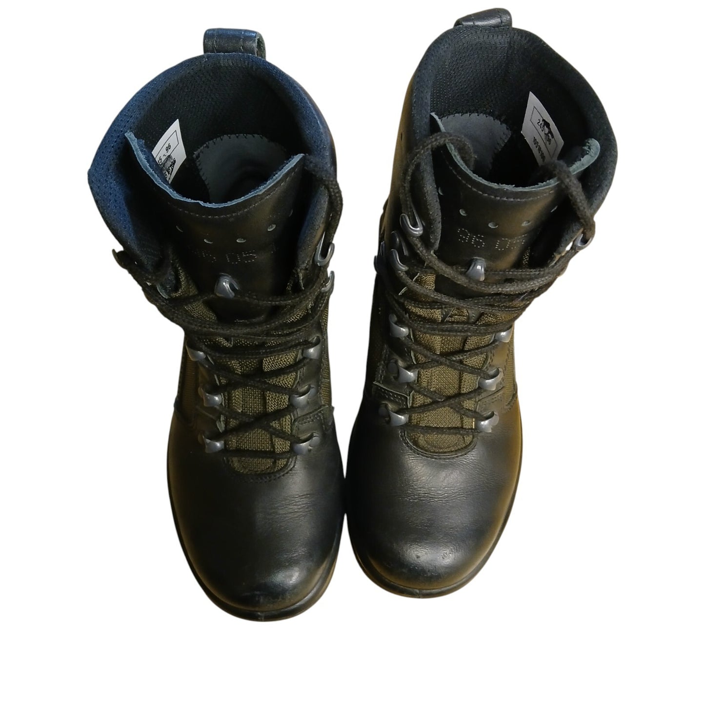 German Jungle Combat Boots Bundeswwehr Military Tactical Hiking Black Leather