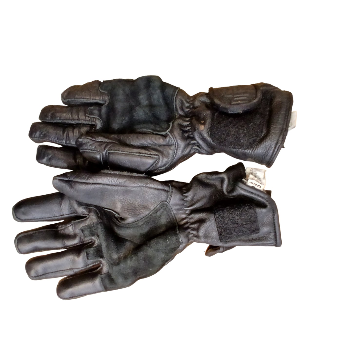 MLA Defender Black Leather Riot Gloves Public Order Ex Police Security