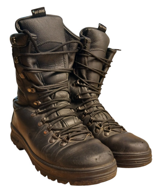 Altberg Peacekeeper P3 Boots Safety Aqua Black Leather Ex Police Security Size 6