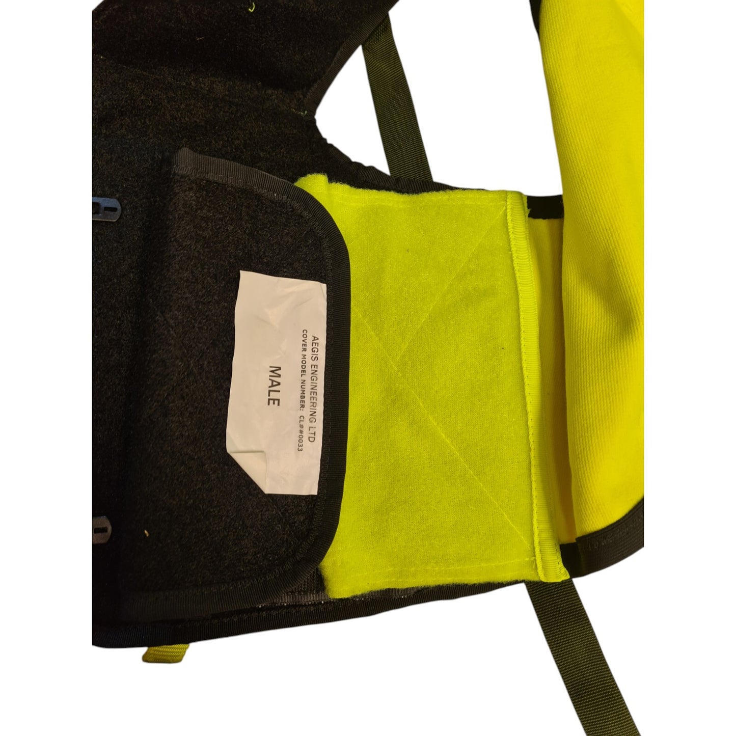 Aegis Tactical Vest Hi Vis Hi Viz With Various Pouches Security Doormen Size M