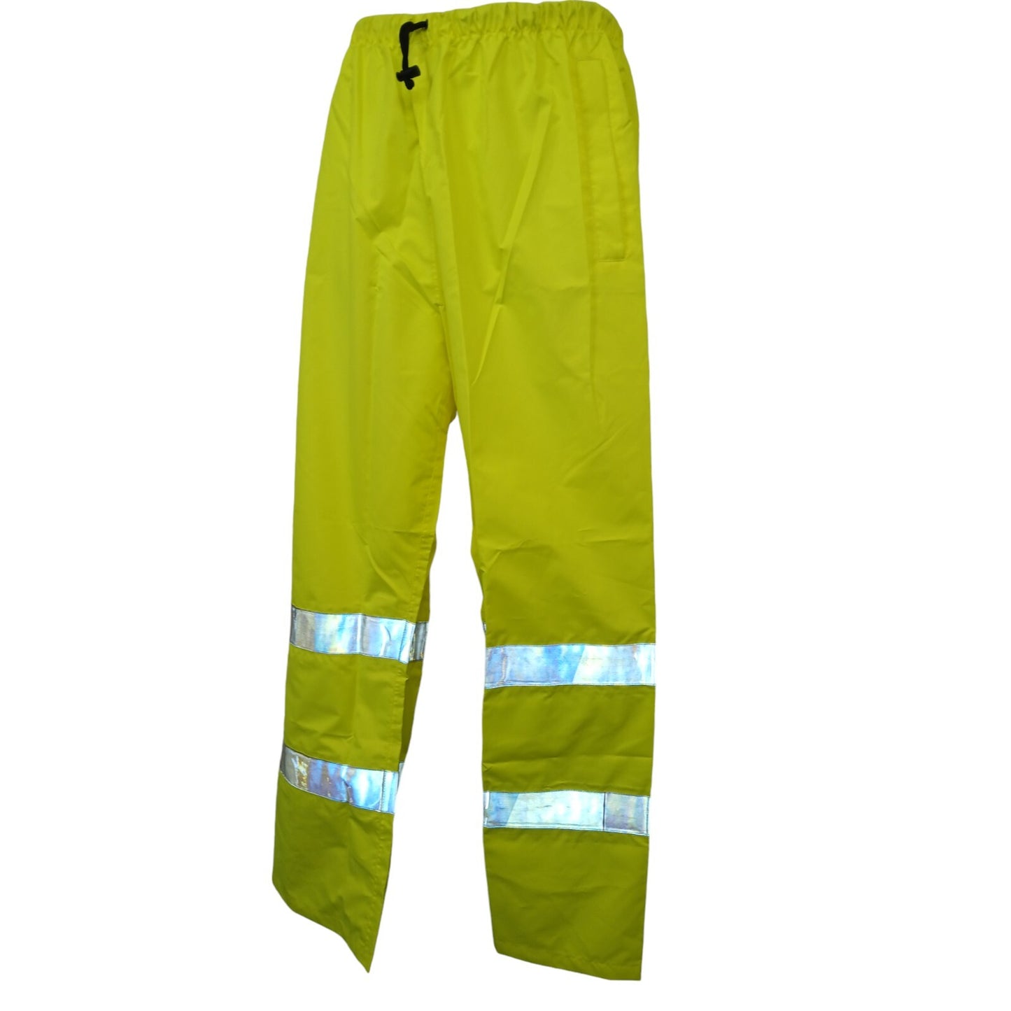 Ilasco Waterproof Trousers Hi Vis Hi Viz Overtrousers Reflective Breathable XS