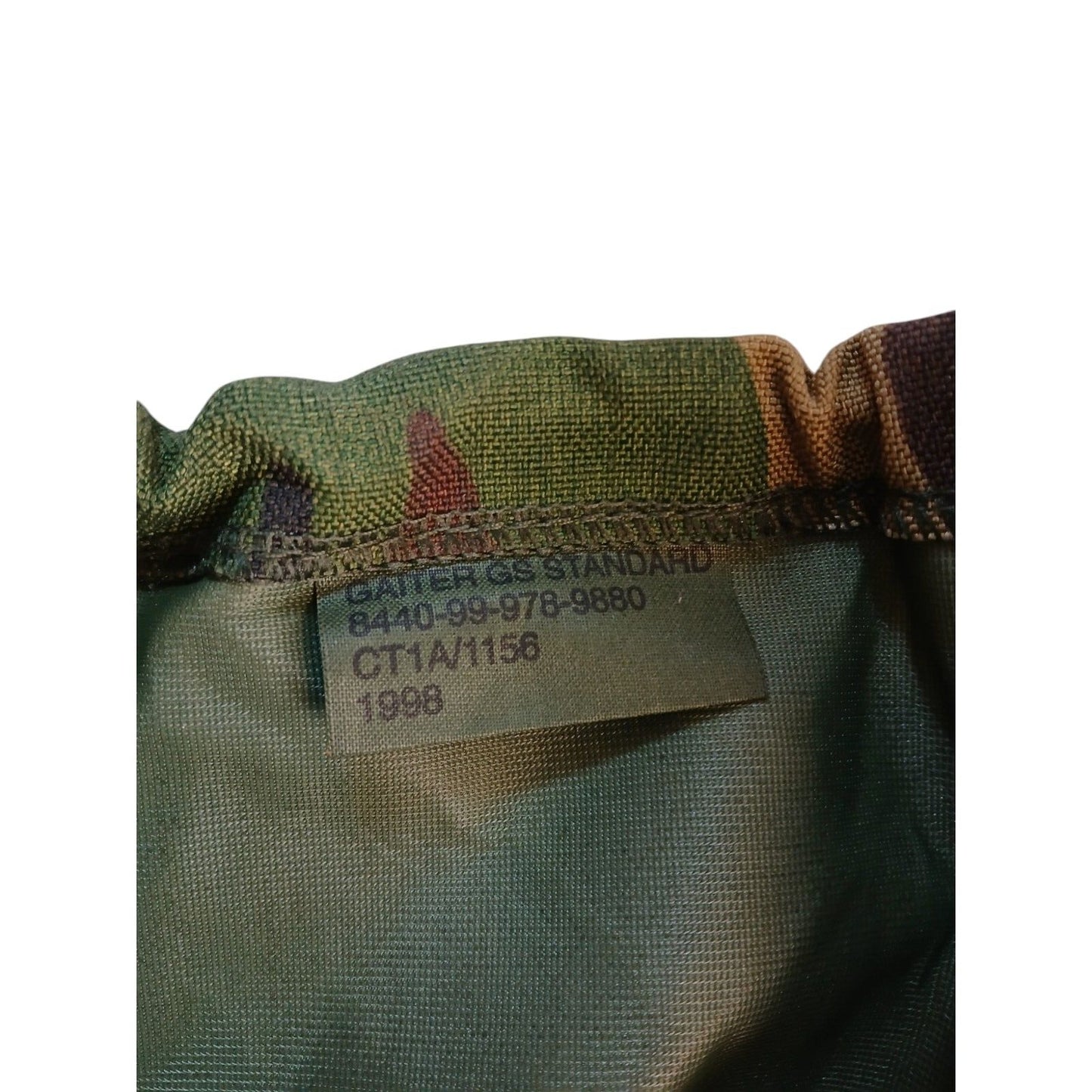 British Army DPM Leg Gaiters GS Woodland Goretex Green Camo 1998