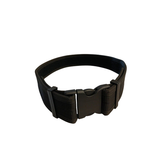 Nylon Belt Adjustable Black Police 55mm Utility Heavy Duty Military Work Webbing